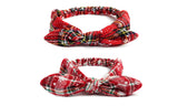 2Pcs Christmas Bowknot Headbands