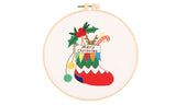 Christmas DIY Cross Stitch Embroidery Starter Kit Set for Beginners