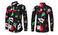 Men's Christmas Printed Shirt