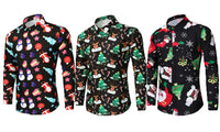 Men's Christmas Printed Shirt