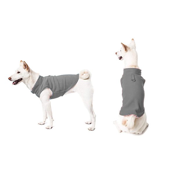 Fleeced Dog Vest with Leash Ring