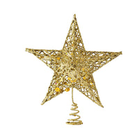 Christmas Tree Top Sparkles Star Christmas Tree Topper Decoration Xmas Decoration Ornament Christmas Party Decoration Star