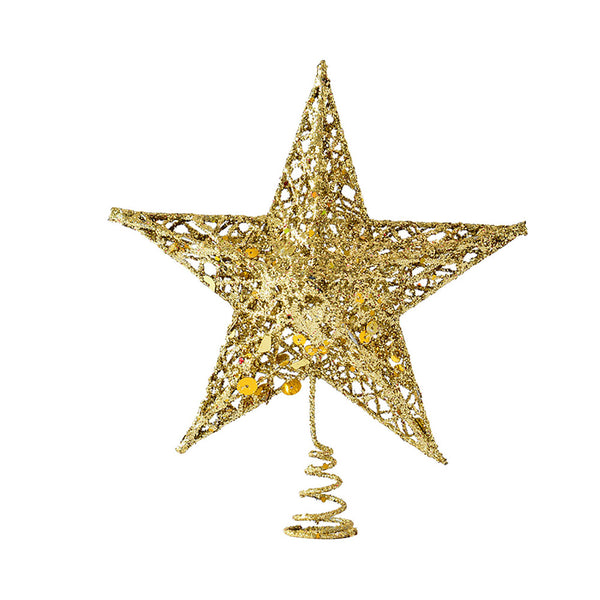 Christmas Tree Top Sparkles Star Christmas Tree Topper Decoration Xmas Decoration Ornament Christmas Party Decoration Star