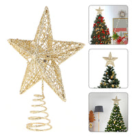 Christmas Tree Top Sparkles Star Christmas Tree Topper Decoration Xmas Decoration Ornament Christmas Party Decoration Star