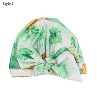 Women Shower Cap Reusable Long Hair Cap Bathroom Waterproof Hair Cap Elasticity Bathing Shower Hat