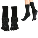 Pair of  Anti Slips Full Toe Tube Socks