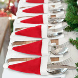 Christmas Santa Hat Cutlery Holder