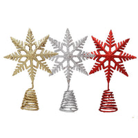 15cm Christmas Tree Top Star Decor Christmas Tree Topper Home Party Decorations