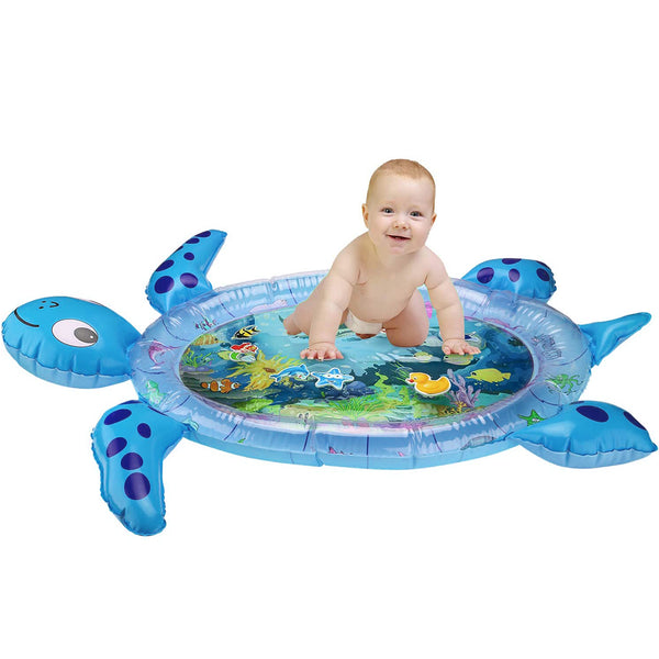 Inflatable Baby Tummy Time Water Play Mat For Toddlers Infants