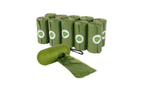 10 Pcs Biodegradable Pet Poop Bags With Garbage Bag Dispenser