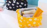 Daisy Printed Cosmetic Bag