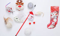 Christmas Cat Toys Set