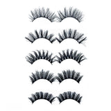 5 Pairs False Eyelashes with Christmas Gift Box