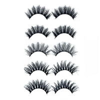 5 Pairs False Eyelashes with Christmas Gift Box