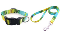 Boho Pet Collar with Leash Set