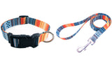 Boho Pet Collar with Leash Set