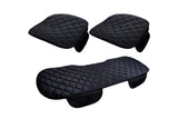 Three-Piece Winter Plush Car Seat Cushions