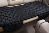 Three-Piece Winter Plush Car Seat Cushions