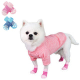 4Pcs Pet Winter Warm Socks