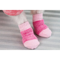 4Pcs Pet Winter Warm Socks