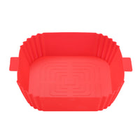 Reusable Square Air Fryer Silicone Pot Oven Baking Tray Pan Air Fryer Liner