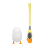 Duck Shaped Toilet Brush with Base for Deep Cleaning Bathroom