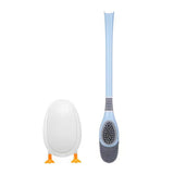 Duck Shaped Toilet Brush with Base for Deep Cleaning Bathroom