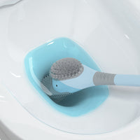 Duck Shaped Toilet Brush with Base for Deep Cleaning Bathroom