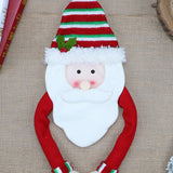 Christmas Tree Topper Decoration Santa Claus Snowman Elk Xmas Holiday Home Party Decorations