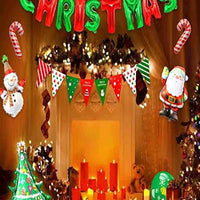 Merry Christmas Balloons Set Foil Balloon Party Home Décor