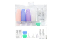 14Pcs Silicone Leakproof Travel Bottles Set for Toiletries