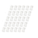 30Pcs Clothes Hanger Connector Hooks