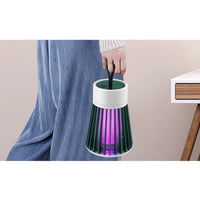 2Pcs USB Charging Portable Mosquito Lamp Green