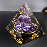 Orgonite Pyramid Resin Desktop Ornament