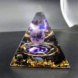 Orgonite Pyramid Resin Desktop Ornament