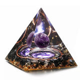 Orgonite Pyramid Resin Desktop Ornament