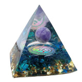 Orgonite Pyramid Resin Desktop Ornament