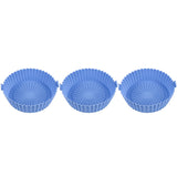 3Pcs Reusable Air Fryer Silicone Pot