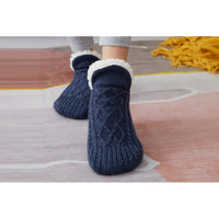 3-Pairs Plush Soft Sock Slippers