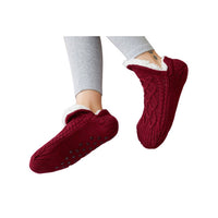 3-Pairs Plush Soft Sock Slippers