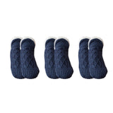 3-Pairs Plush Soft Sock Slippers