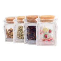 20Pcs Reusable Mason Jar Ziplock Bags