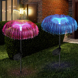 Set of 2Pcs Solar Powered Jellyfish Light