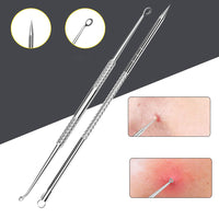 10 Pcs Black Head Remover Pimple Popper Tool Kit