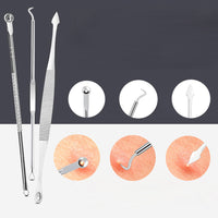 10 Pcs Black Head Remover Pimple Popper Tool Kit