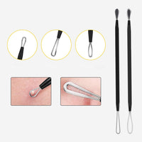 10 Pcs Black Head Remover Pimple Popper Tool Kit