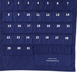 Storage Bag With 32 Pockets Hanging For Home Door Decor Calendar Memo Hanging Bag