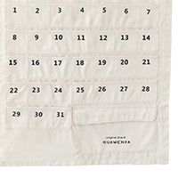 Storage Bag With 32 Pockets Hanging For Home Door Decor Calendar Memo Hanging Bag