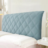 Soft Thicken Quilted Bed Headboard Cover Bed Head Slipcover Dustproof Bed Head Backrest Protector