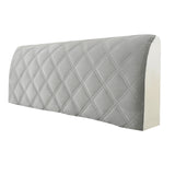 Soft Thicken Quilted Bed Headboard Cover Bed Head Slipcover Dustproof Bed Head Backrest Protector